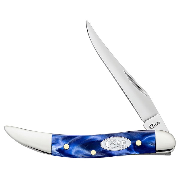 Case Cutlery 2023 Case Blue Pearl Kirinite Small Texas Toothpick 1010096 Ss CAS-23437 - main